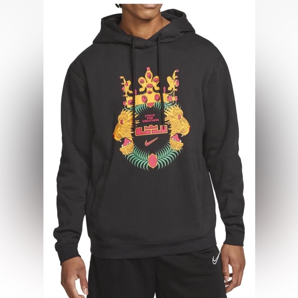 Nike LEBRON PULLOVER‎ HOODIE Size Medium